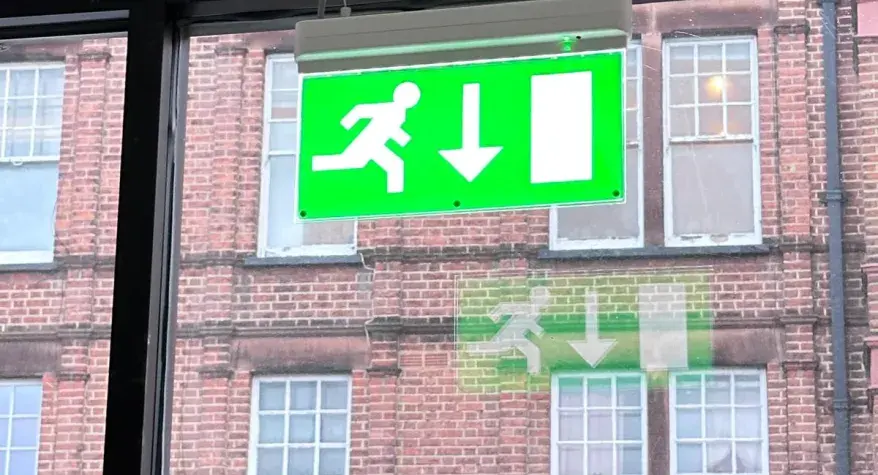 Emergency lighting in office Dollis Hill
