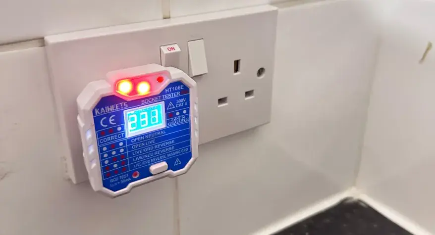 Hot Socket Repaired by Electrician in Cricklewood – Electrical Fault Finding Case Study